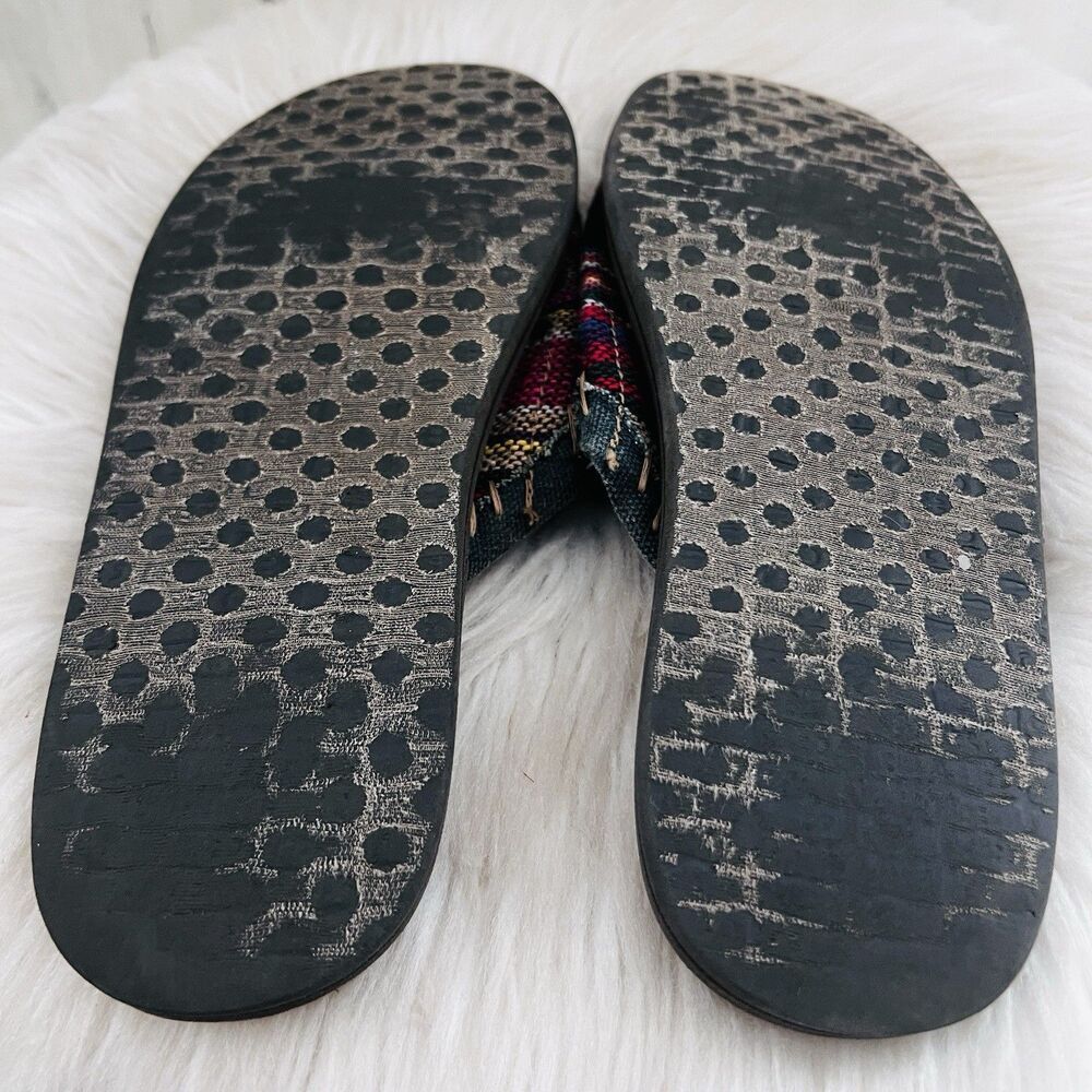 Sanuk Vagabond Southwestern Tribal Hemp Slip on Comfort Shoes - Womens Size 6 - Picture 5 of 6